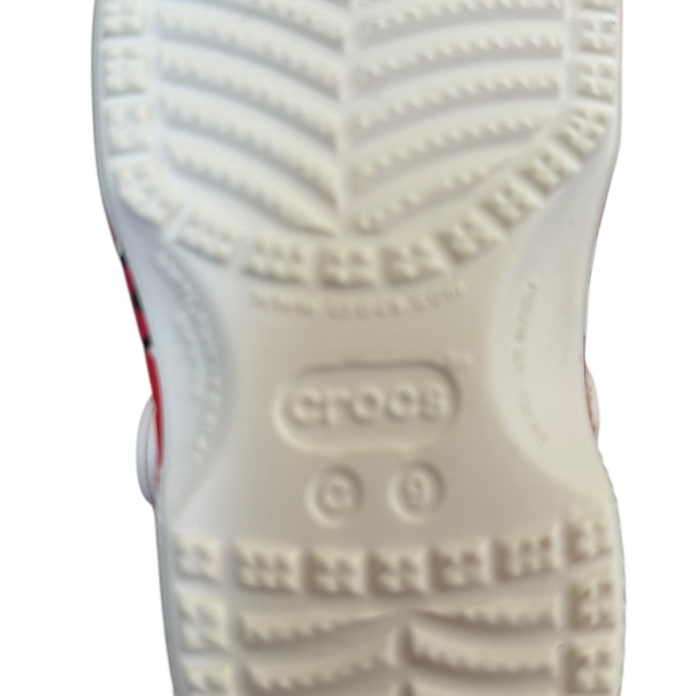 NWT Hello Kitty Kids Crocs - Red size child 9 - Picture 7 of 7